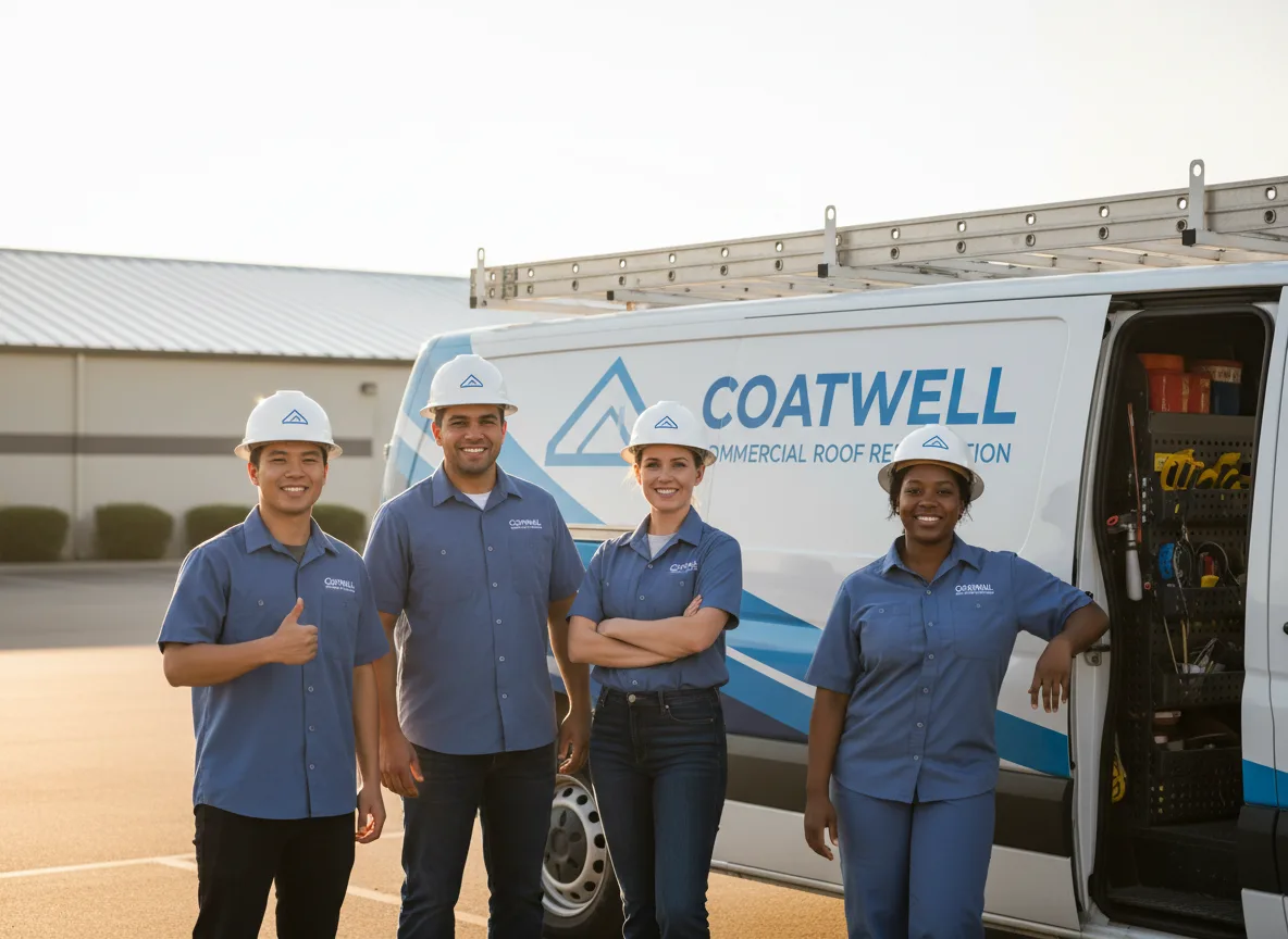 Commercial roof coating company in Potts Grove, PA